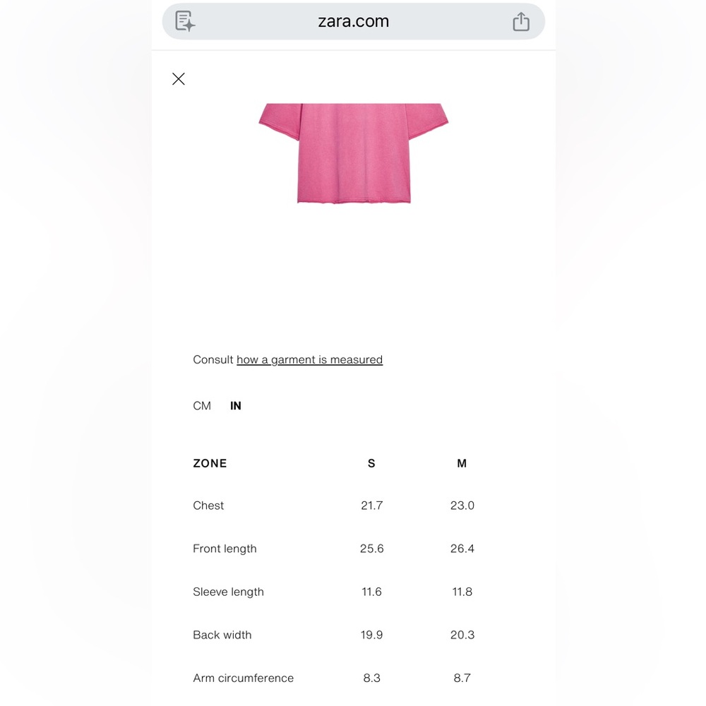 ZARA Lady Gaga Washed Effect T-Shirt - Picture 9 of 9